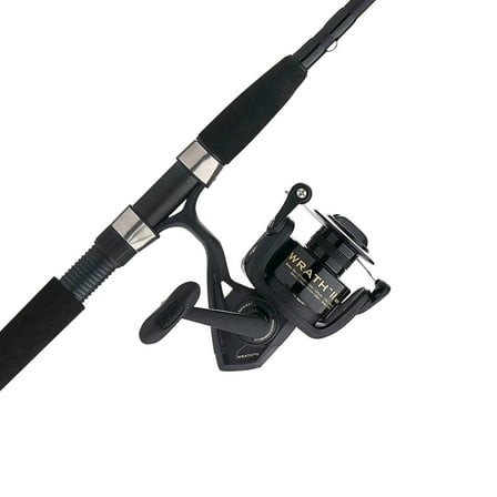 PENN Wrath II Spinning Fishing Combo, 7' Medium Rod, 4000 Size Reel