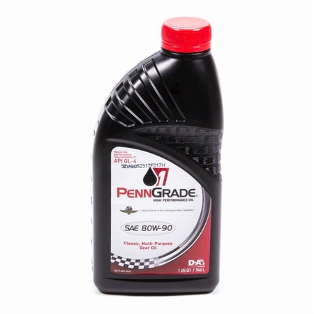 PennGrade 1 Classic 80W90 Hypoid Multi-Purpose GL-4 Gear Oil, 1qt