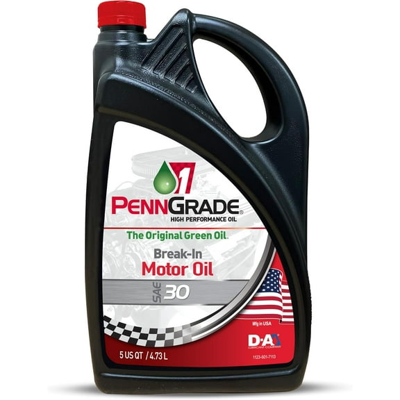 PennGrade BPO71200 4-5 qt. SAE 30 1-Breakin Oil