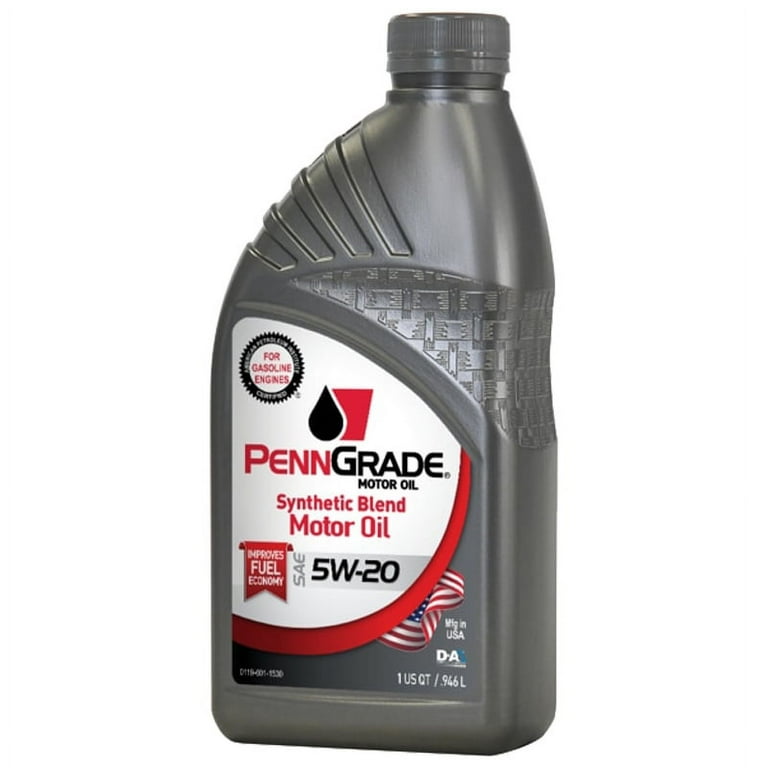 PennGrade Syn Blend Synthetic Blend Motor Oil 5W20 PennGrade Syn Blend Synthetic Blend Motor Oil 5W20