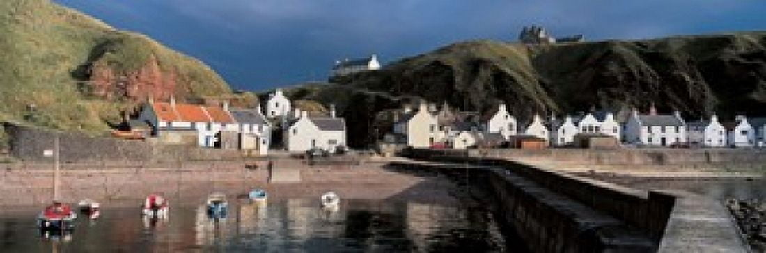 Pennan Banffshire Scotland Canvas Art - Panoramic Images (18 x 6)