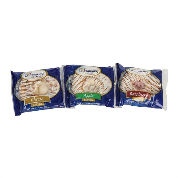 Pennant Apple Cheese Raspberry Danish, 2.75 Ounce - 24 per case.