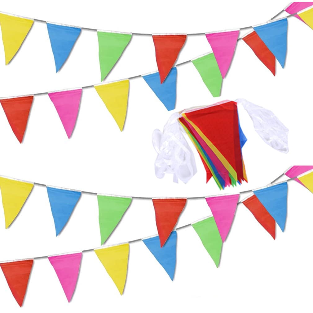 Pennant Banner 40 Meters Triangle Pennants Triangle Double Triangle ...