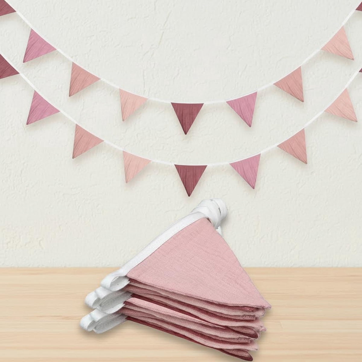 Pennant Banner Flags Garland Triangle Bunting Wall Decor for Party ...