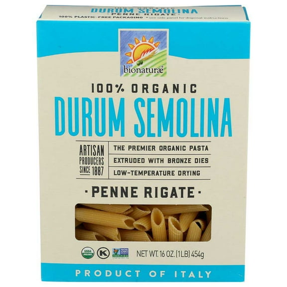 Penne Rigate, 16 Oz - 12 Per Case.