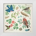 thumbnail image 1 of Penner, Janelle 12x12 White Modern Wood Framed Museum Art Print Titled - Bird Study III, 1 of 4