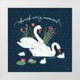 thumbnail image 1 of Penner, Janelle 12x12 White Modern Wood Framed Museum Art Print Titled - Swan Lake IV, 1 of 4