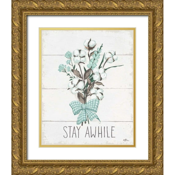Penner, Janelle 12x14 Gold Ornate Wood Framed with Double Matting Museum Art Print Titled - Blessed III