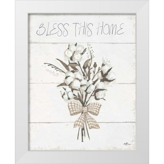 Penner, Janelle 12x14 White Modern Wood Framed Museum Art Print Titled - Blessed II Neutral