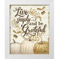 thumbnail image 1 of Penner, Janelle 12x14 White Modern Wood Framed Museum Art Print Titled - Grateful Season I, 1 of 4