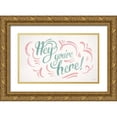 thumbnail image 1 of Penner, Janelle 14x10 Gold Ornate Wood Framed with Double Matting Museum Art Print Titled - Hey II, 1 of 4