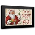 thumbnail image 1 of Penner, Janelle 14x11 Black Modern Framed Museum Art Print Titled - Santas List III Ivory, 1 of 5