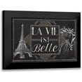 thumbnail image 1 of Penner, Janelle 14x11 Black Modern Framed Museum Art Print Titled - Vive Paris II, 1 of 5