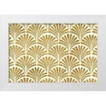thumbnail image 1 of Penner, Janelle 14x11 White Modern Wood Framed Museum Art Print Titled - Winged Study Pattern VIII Gold Crop, 1 of 4