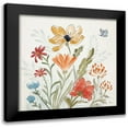 thumbnail image 1 of Penner, Janelle 15x15 Black Modern Framed Museum Art Print Titled - Spiced Petals III, 1 of 5