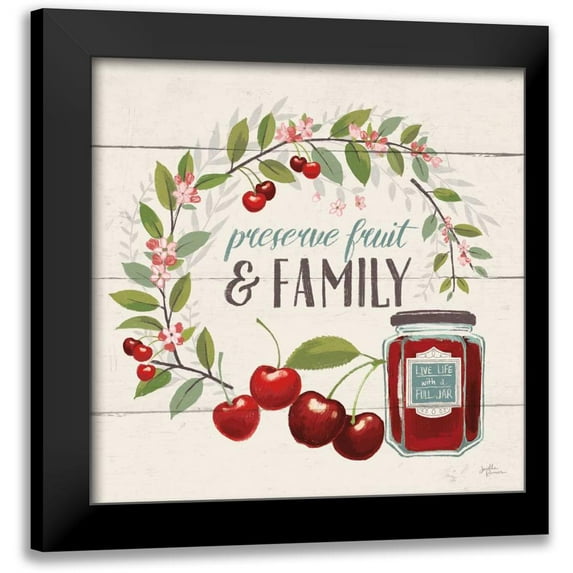 Penner, Janelle 15x15 Black Modern Framed Museum Art Print Titled - Sweet Life III