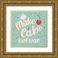 thumbnail image 1 of Penner, Janelle 15x15 Gold Ornate Wood Framed with Double Matting Museum Art Print Titled - Make Cake I, 1 of 4