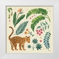 thumbnail image 1 of Penner, Janelle 15x15 White Modern Wood Framed Museum Art Print Titled - Jungle Love IV Cream, 1 of 4