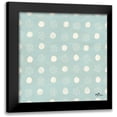 thumbnail image 1 of Penner, Janelle 20x20 Black Modern Framed Museum Art Print Titled - Spring Botanical Pattern VIA, 1 of 5