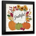 thumbnail image 1 of Penner, Janelle 20x20 Black Modern Framed Museum Art Print Titled - Thankful II White, 1 of 5
