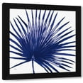 thumbnail image 1 of Janelle Penner 20x20 Black Modern Wood Framed Wall Art Titled - Welcome to Paradise XVI Indigo, 1 of 6