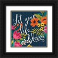 thumbnail image 1 of Penner, Janelle 20x20 Black Ornate Wood Framed with Double Matting Museum Art Print Titled - Romantic Luxe II, 1 of 4