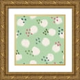 thumbnail image 1 of Penner, Janelle 20x20 Gold Ornate Wood Framed with Double Matting Museum Art Print Titled - Live in Bloom Step 03C, 1 of 4