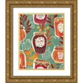 thumbnail image 1 of Penner, Janelle 20x24 Gold Ornate Wood Framed with Double Matting Museum Art Print Titled - Spread the Love Pattern IA, 1 of 4