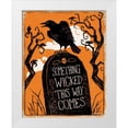 thumbnail image 1 of Penner, Janelle 20x24 White Modern Wood Framed Museum Art Print Titled - Wicked III, 1 of 4