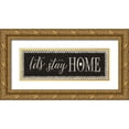 thumbnail image 1 of Penner, Janelle 24x11 Gold Ornate Wood Framed with Double Matting Museum Art Print Titled - Country Thoughts II Black, 1 of 4