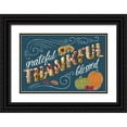 thumbnail image 1 of Penner, Janelle 24x17 Black Ornate Wood Framed with Double Matting Museum Art Print Titled - Thankful I Blue, 1 of 4