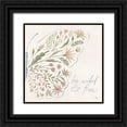 thumbnail image 1 of Penner, Janelle 26x26 Black Ornate Wood Framed with Double Matting Museum Art Print Titled - Wildflower Vibes VII Neutral, 1 of 4