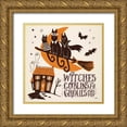 thumbnail image 1 of Penner, Janelle 26x26 Gold Ornate Wood Framed with Double Matting Museum Art Print Titled - Spooktacular II, 1 of 4