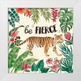 thumbnail image 1 of Penner, Janelle 26x26 White Modern Wood Framed Museum Art Print Titled - Jungle Vibes II, 1 of 4