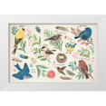 thumbnail image 1 of Penner, Janelle 32x23 White Modern Wood Framed Museum Art Print Titled - Bird Study I, 1 of 4