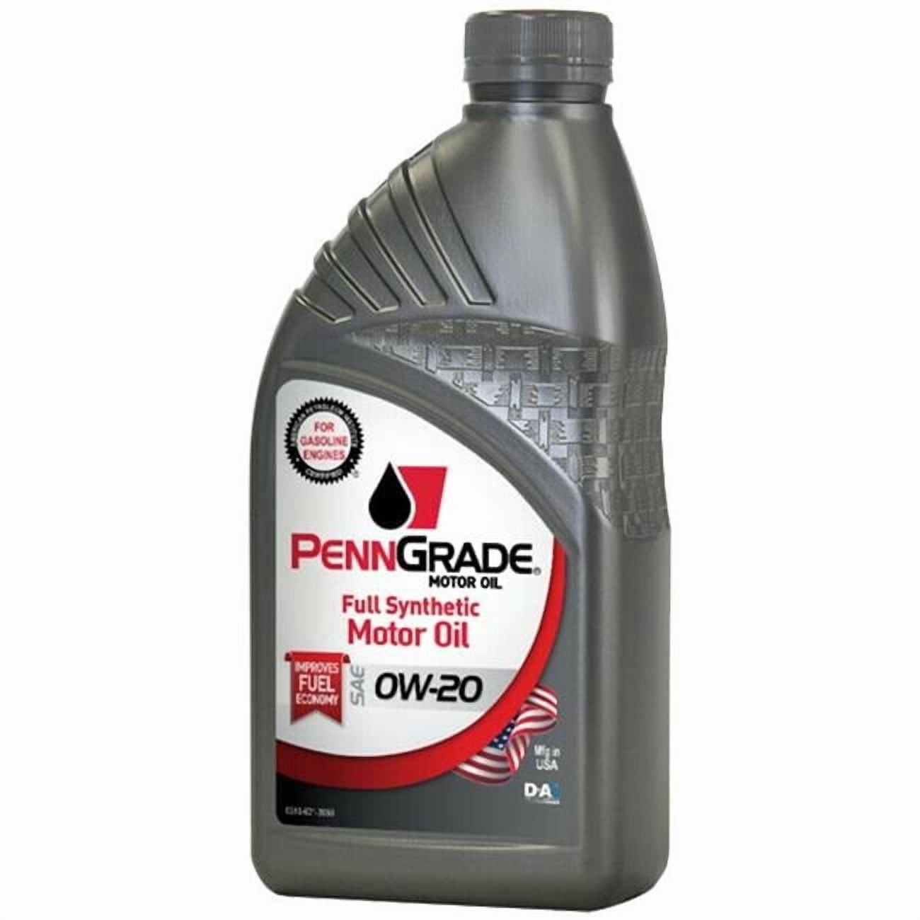 Penngrade Motor Oil  20W Full Synthetic Motor Oil