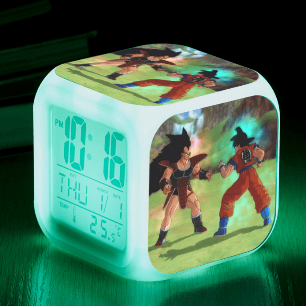 Penngyun Digital Alarm Clock for Kids, Cartoon Dragon Ball Pattern 7