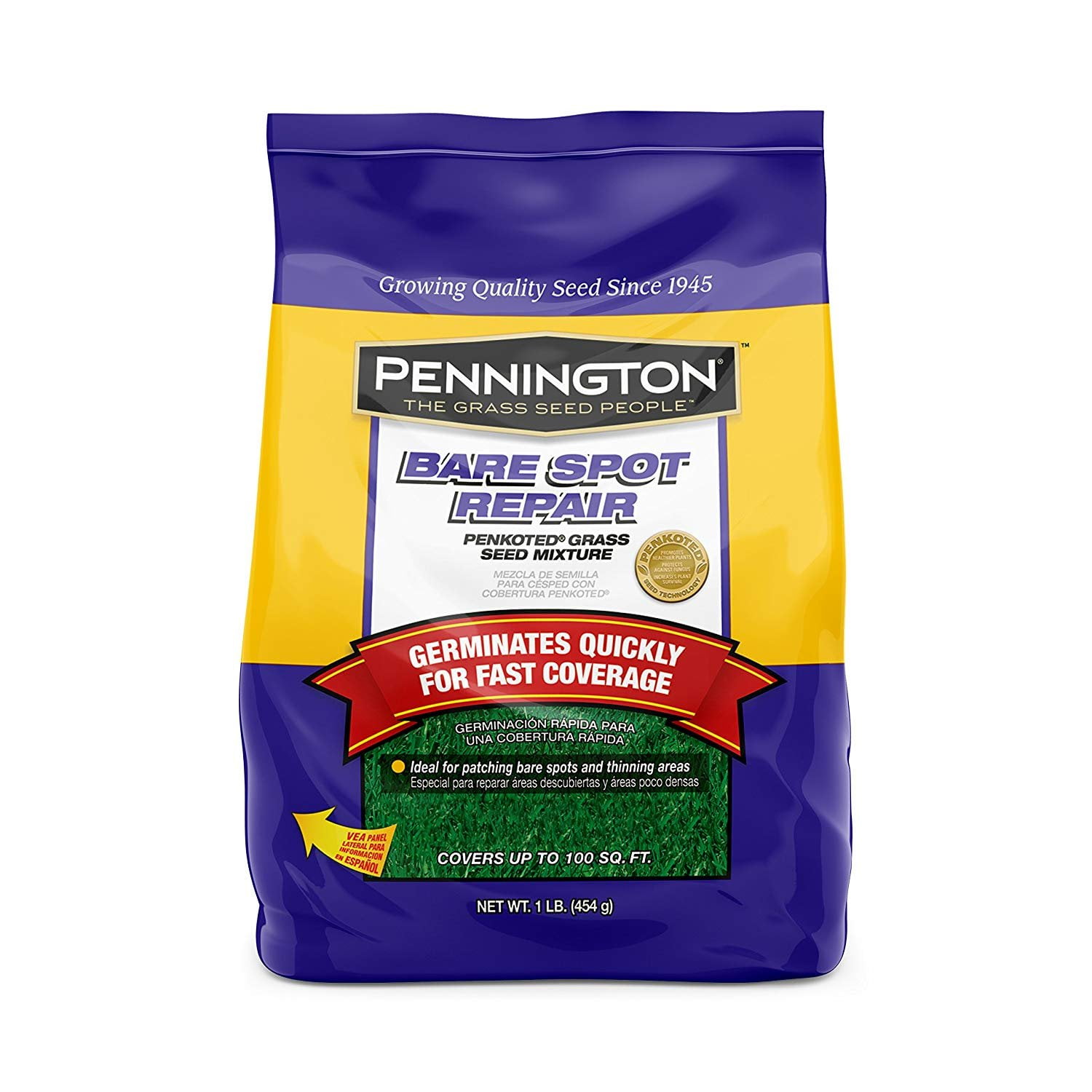 Pennington 100536813 Bare Spot Repair Grass Seed Mixture