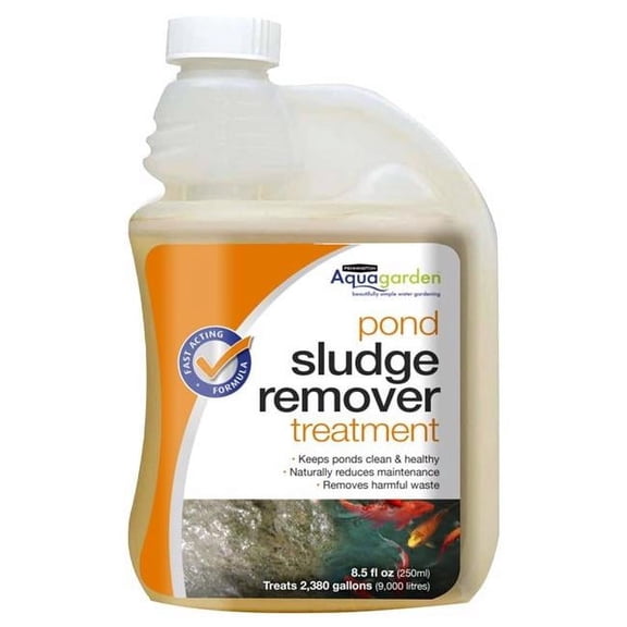 Pennington 8108199 8.45 fl oz Aquagarden Sludge Reducer, Orange - Pack of 6
