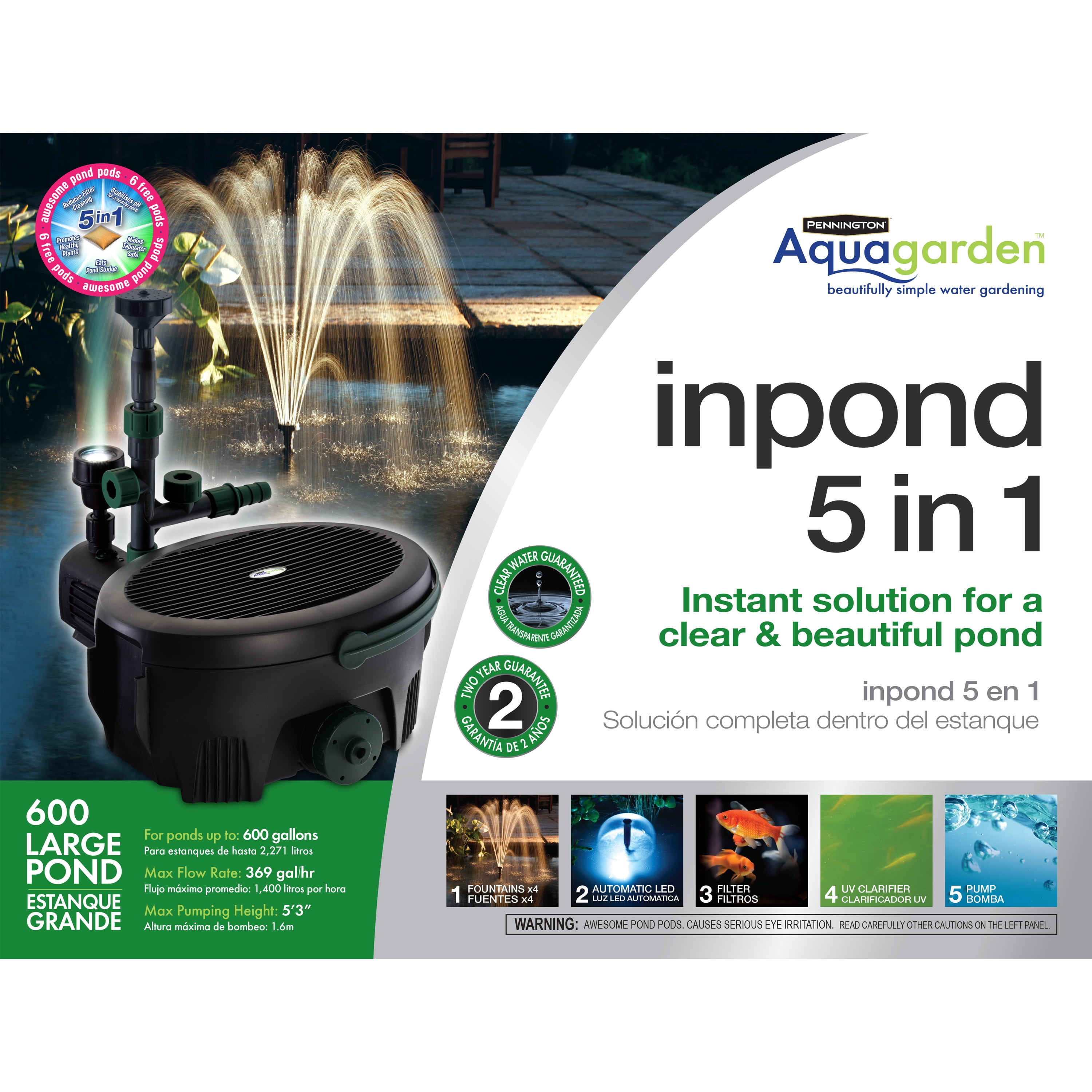 Blagdon all in one best sale pond pump