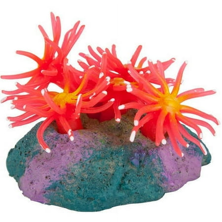 Pennington AquaGarden Silicone Anemone Fish and Aquatic Pet Aquarium Accessories