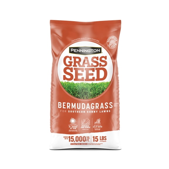 Pennington Bermudagrass Grass Seed, for Full Sun, 15 lb.
