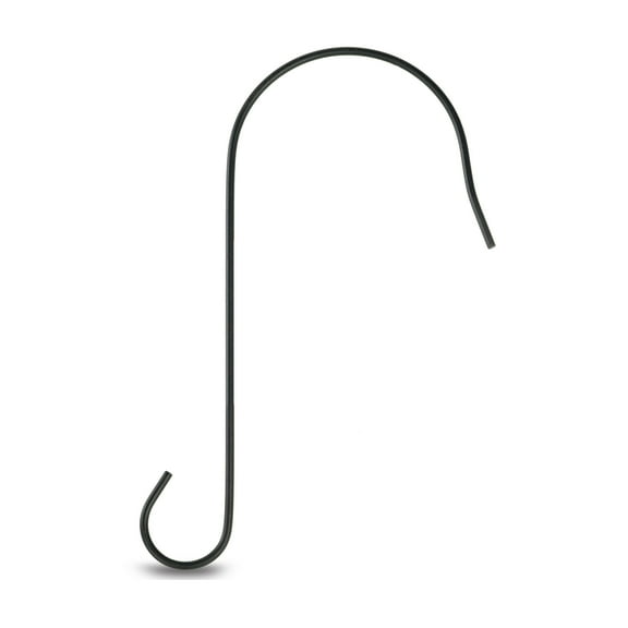 Pennington Black Metal Wild Bird Feeder Hook, 12 in, 3 Pack, New