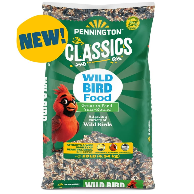 Pennington Classic Dry Wild Bird Feed and Wild Bird Seed, 10 lb