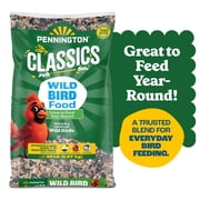 Pennington Classic Dry Wild Bird Feed and Wild Bird Seed, 20 lb. Bag, 1 Pack