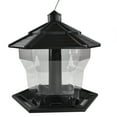 thumbnail interactive-video image 1 of Pennington Earth Smart, Black Recycled Plastic Hopper Wild Bird Feeder, Extra Large 6 lb. Capacity, 11.5" Tall, 1 of 17