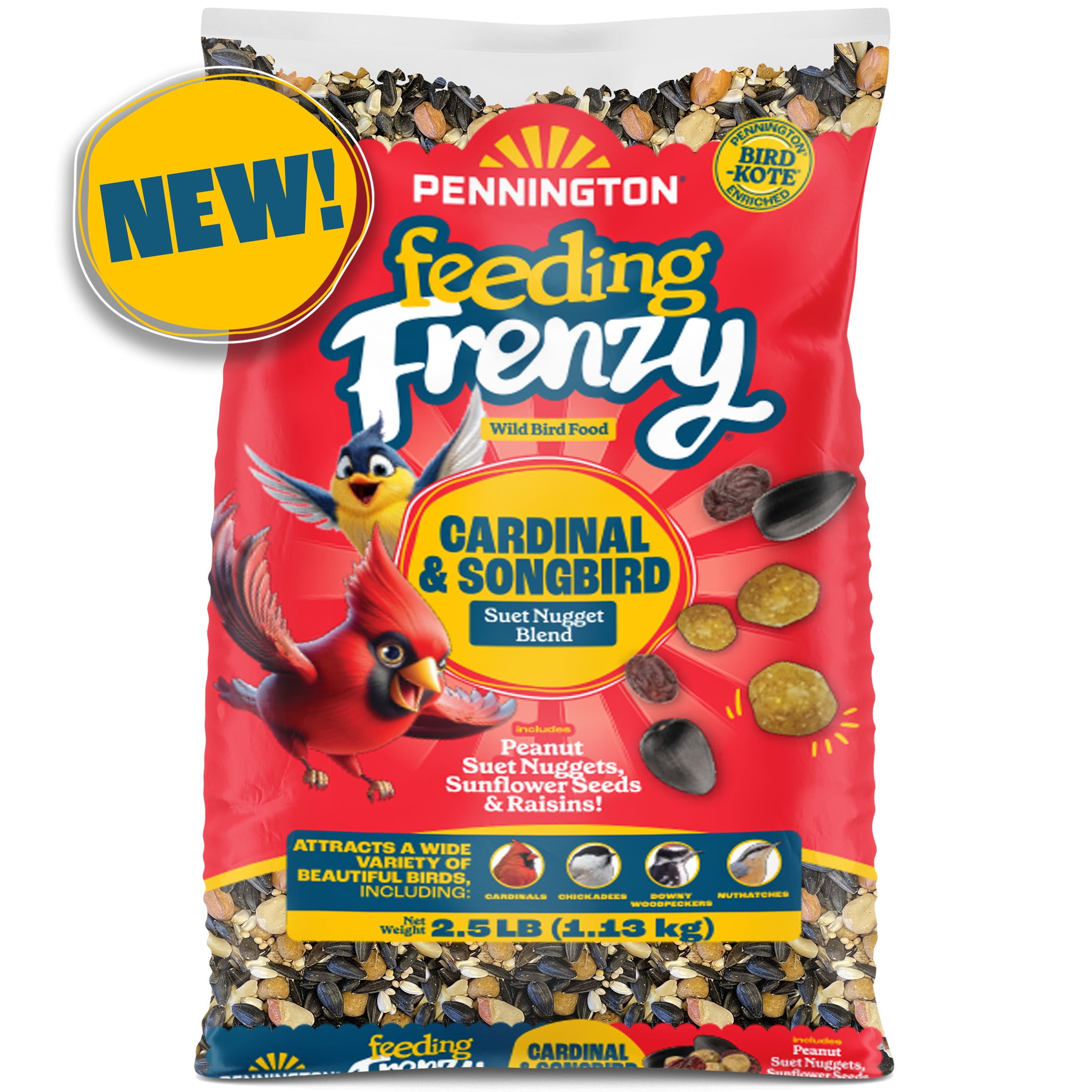 Sanders Perry Make off R 65g ×9個(1個〜購入可) Pennington Feeding Frenzy Cardinal and Songbird, Wild Bird Food