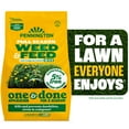 thumbnail image 1 of Pennington Full Season Weed and Feed Plus Crabgrass Control Lawn Food 25-0-8 Fertilizer, 14.4 lbs., Covers 4,000 sq. ft., 1 of 12