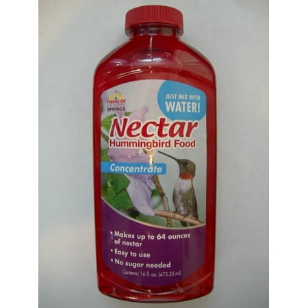 Pennington Natural Springs Nectar Hummingbird Food Concentrate 16oz