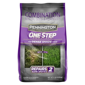 Pennington One Step Complete Dense Shade Patch & Repair Grass Seed Mix، Partial to Full Shade، 5 lb.